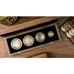 M Box Luxury Set (Half Dollar) by Artisan Coin & Jimmy Fan - Trick