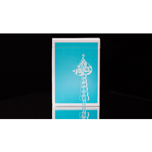 Ace Fulton's Casino: Miami Vice Blue Playing Cards