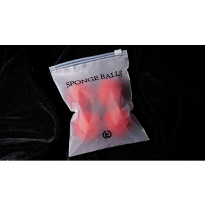 New Sponge Ball (Red) by TCC (Sponge balls only) - Trick