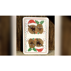 Alpaca Christmas Kids Playing Cards