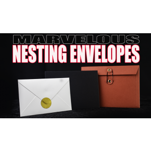 Marvelous Nesting Envelopes (Gimmicks and Online Instructions) by Matthew Wright - Trick