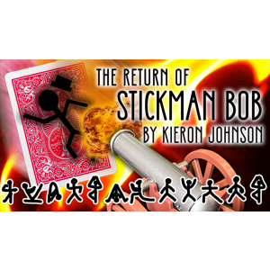 The Return of Stickman Bob (Gimmicks and Online Instructions) by Kieron Johnson - Trick