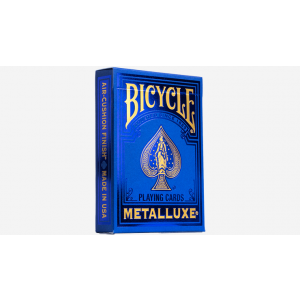 Bicycle Metalluxe Blue Playing Cards by US Playing Card Co.