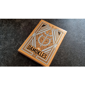 Damokles Cuprum Playing Cards by Giovanni Meroni