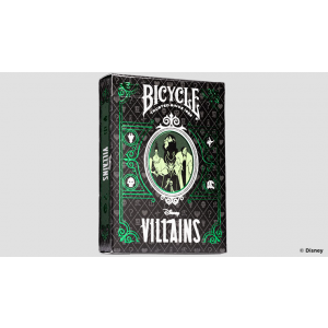 Bicycle Disney Villains (Green)  by US Playing Card Co.