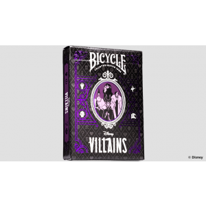 Bicycle Disney Villains (Purple)  by US Playing Card Co.