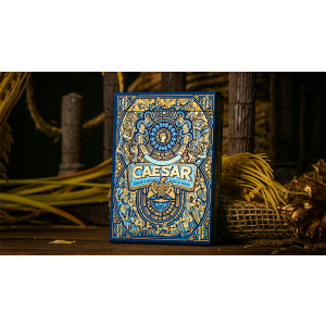 Caesar (Blue) Playing Cards by Riffle Shuffle