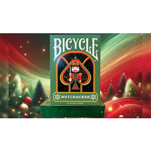 Bicycle Nutcracker (Green Gilded) Playing Cards