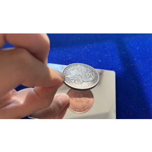 Copper Morgan Double Face Coin by N2G - Trick