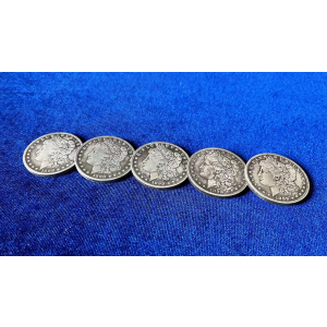 NORMAL MORGAN COIN (5 Dollar Sized Replica Coins) by N2G - Trick
