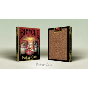 Bicycle Poker Cats Playing Cards