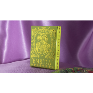 Eneida: Love (Green) Playing Cards