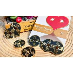 Mirror Heart Black by N2G & Ken Tsoi (Gimmicks and online instructions) - Trick
