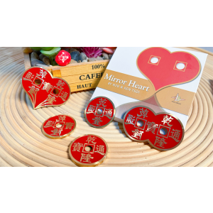 Mirror Heart Red by N2G & Ken Tsoi (Gimmicks and online instructions) - Trick
