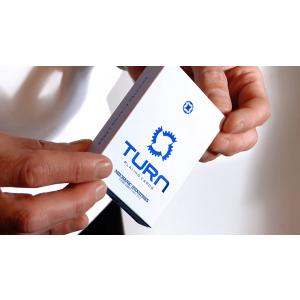 TURN (Blue) Playing Cards by Mechanic Industries - Trick
