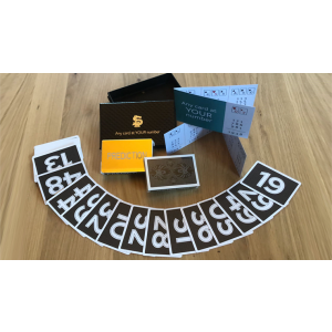 Any Card at Your Number (Gimmicks and Online Instructions) by Leo Smetsers - Trick