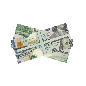 MAGIC MISMADE BILL (USD 100 Dollar Bill) by Diamond Jim Tyler