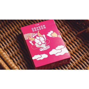 The Dragon (Pink Gilded) Playing Cards