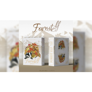 Forest elf Badger Playing Cards
