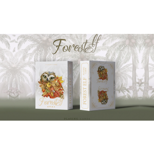 Forest elf Owl Playing Cards