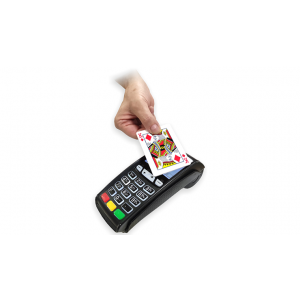 Credit Card Holder (Made from Blue Bicycle cards) by Joker Magic - Trick