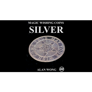 Magic Wishing Coins Silver (12 Coins) by Alan Wong - Trick