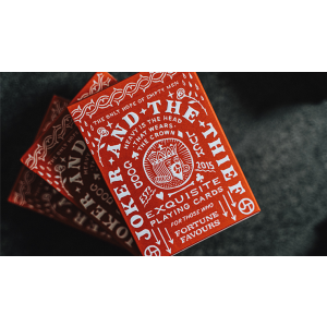 JT Crown (Red) Playing Cards by Joker and the Thief
