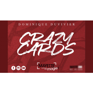 Crazy Cards (Gimmicks and Online Instructions) by Dominique Duvivier - Trick