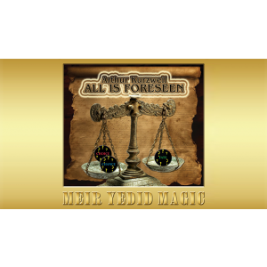 All is Foreseen (Gimmicks and Online Instructions) by Arthur Kurzweil - Trick