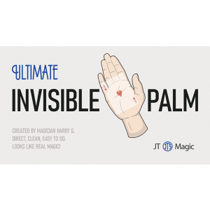 Ultimate Invisible Palm RED by JT - Trick