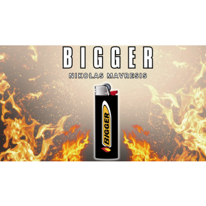 Bigger (Gimmicks and Online Instructions) by Nikolas Maversis - Trick