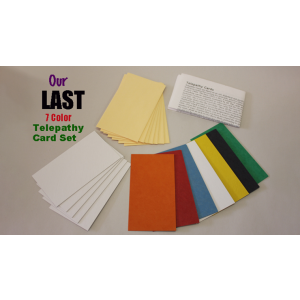 Mental Telepathy Cards (Color) by Chazpro Magic - Trick