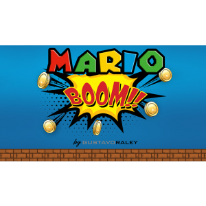MARIO BOOM (Gimmicks and Online Instructions) by Gustavo Raley - Trick