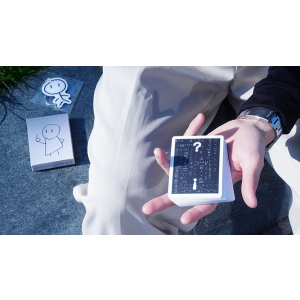 Simple Doodle (Mono) Playing Cards by Bacon Playing Card