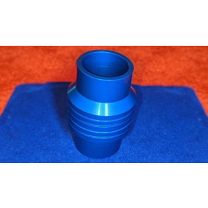 Penny Tube (Aluminum Blue) by Chazpro Magic - Trick