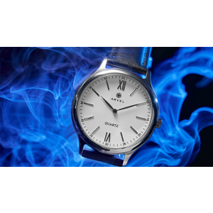 IARVEL WATCH (Silver Watchcase White Dial) by Iarvel Magic and Bluether Magic
