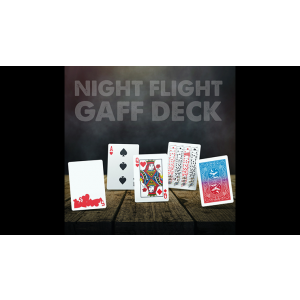 Elite Night Flight (Gaff) Playing Cards by Steve Dela - Trick