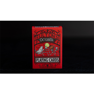 FULTON'S October Red Edition Playing Cards