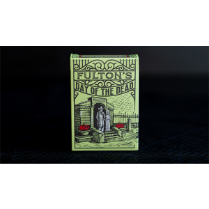 FULTON'S Day Of The Dead Green Edition Playing Cards