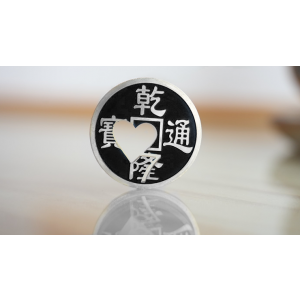 Chinese Coin with Prediction (Black 7H) by N2G