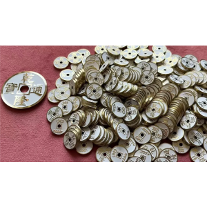 MINI CHINESE COIN WHITE by N2G - Trick