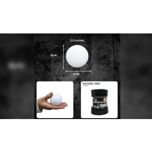 Return Ball (White, 2.5") by JL Magic