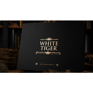White Tiger Black Gold Box Set by Ark Playing Cards