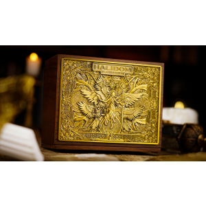 Halidom Deluxe Wooden Box Set by Ark Playing Cards
