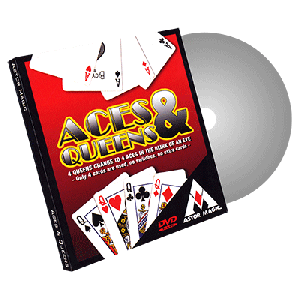 Aces and Queens (Cards Color Varies) by Astor - Trick