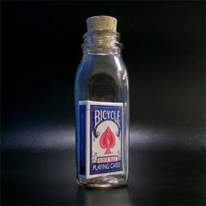 Anything Is Possible Bottle (Blue Back Bicycle) by Jamie D. Grant - Trick