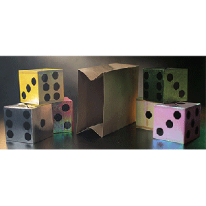 Appearing Dice from Empty Bag by Tora Magic- Trick