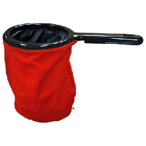 Change Bag Velvet with Zipper (Red) by Bazar de Magia - Trick