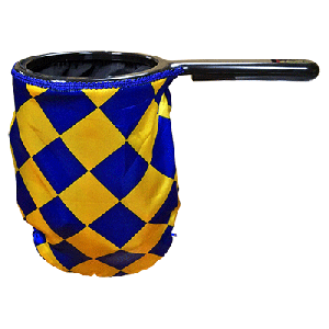 Change Bag Diamond with Zipper (Blue/Yellow) by Bazar de Magia - Trick