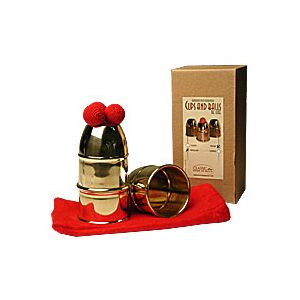 Cups & Balls Brass Regular by Bazar de Magia - Trick